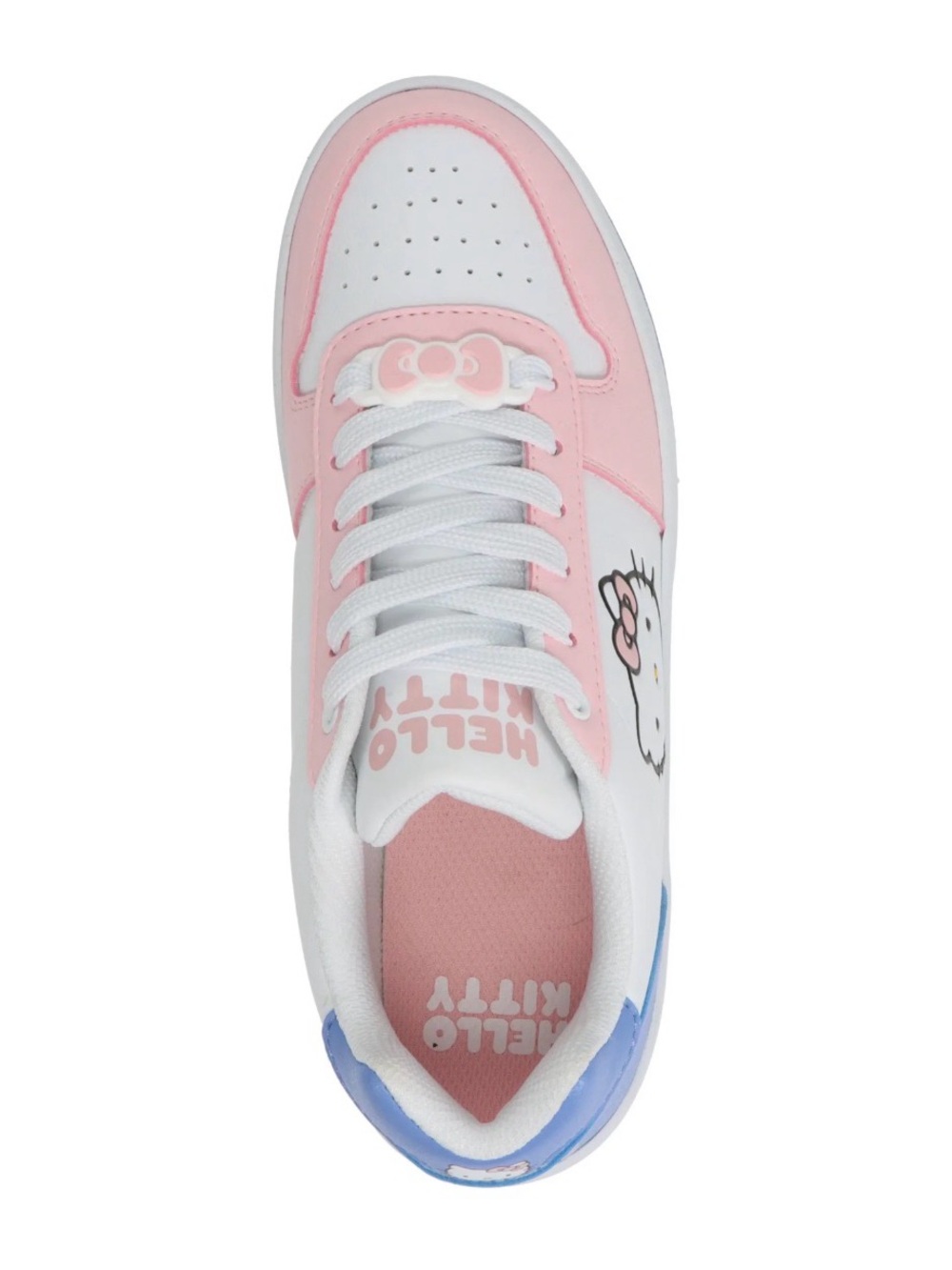 Hello Kitty White and Pink Low-Top Sneaker - Picture 6 of 7